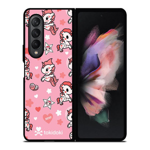 TOKIDOKI UNICORN COLLAGE Samsung Galaxy Z Fold 3 Case Cover TOKIDOKI UNICORN COLLAGE Samsung Galaxy Z Fold 3 Case Cover