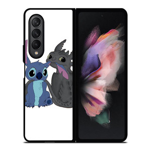 TOOTHLESS AND STITCH Samsung Galaxy Z Fold 3 Case Cover