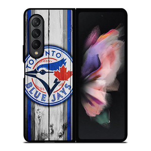 TORONTO BLUE JAYS WOODEN LOGO Samsung Galaxy Z Fold 3 Case Cover