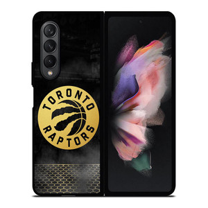 TORONTO RAPTORS GOLD LOGO Samsung Galaxy Z Fold 3 Case Cover