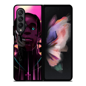 TRAVIS SCOTT FORTNITE GAME Samsung Galaxy Z Fold 3 Case Cover