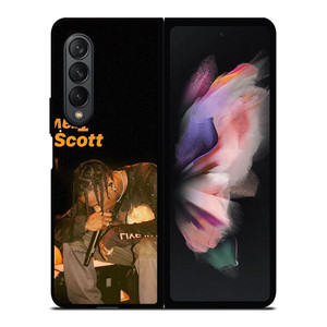 TRAVIS SCOTT RAPPER Samsung Galaxy Z Fold 3 Case Cover TRAVIS SCOTT RAPPER Samsung Galaxy Z Fold 3 Case Cover