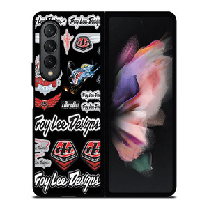 TROY LEE DESIGNS STICKER COLLECTION Samsung Galaxy Z Fold 3 Case Cover TROY LEE DESIGNS STICKER COLLECTION Samsung Galaxy Z Fold 3 Case Cover