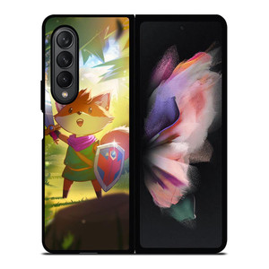 TUNIC ADVENTURE GAMES Samsung Galaxy Z Fold 3 Case Cover TUNIC ADVENTURE GAMES Samsung Galaxy Z Fold 3 Case Cover