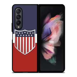 UNITED STATES SOCCER LOGO Samsung Galaxy Z Fold 3 Case Cover UNITED STATES SOCCER LOGO Samsung Galaxy Z Fold 3 Case Cover