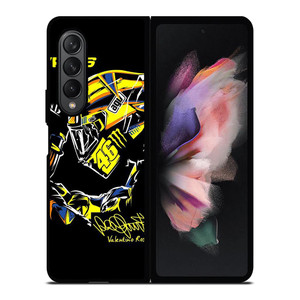 VALENTINO ROSSI 46 SIGNATURE Samsung Galaxy Z Fold 3 Case Cover VALENTINO ROSSI 46 SIGNATURE Samsung Galaxy Z Fold 3 Case Cover