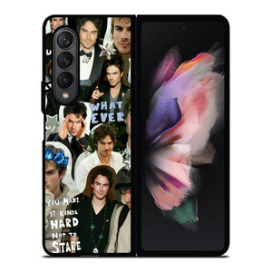 VAMPIRE DIARIES IAN SOMERHALDER COLLAGE Samsung Galaxy Z Fold 3 Case Cover VAMPIRE DIARIES IAN SOMERHALDER COLLAGE Samsung Galaxy Z Fold 3 Case Cover