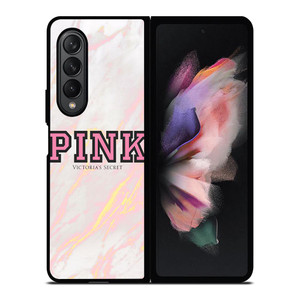 VICTORIA'S SECRET PINK MARBLE Samsung Galaxy Z Fold 3 Case Cover VICTORIA'S SECRET PINK MARBLE Samsung Galaxy Z Fold 3 Case Cover