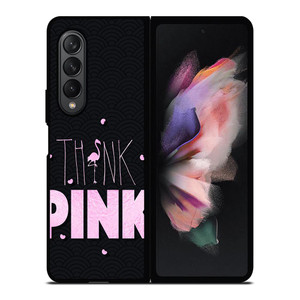 VICTORIA'S SECRET THINK PINK LOGO Samsung Galaxy Z Fold 3 Case Cover