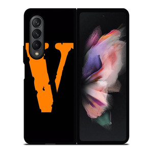VLONE BLACK LOGO Samsung Galaxy Z Fold 3 Case Cover VLONE BLACK LOGO Samsung Galaxy Z Fold 3 Case Cover