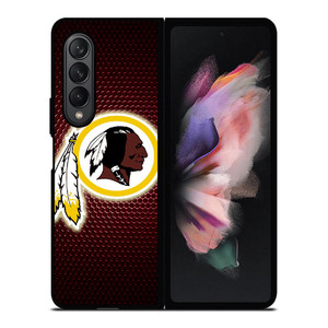 WAHINGTON REDSKINS METAL LOGO Samsung Galaxy Z Fold 3 Case Cover WAHINGTON REDSKINS METAL LOGO Samsung Galaxy Z Fold 3 Case Cover
