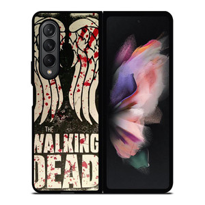 WALKING DEAD DARYL DIXON WINGS Samsung Galaxy Z Fold 3 Case Cover WALKING DEAD DARYL DIXON WINGS Samsung Galaxy Z Fold 3 Case Cover