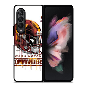 WASHINGTON COMMANDERS HELM ICON Samsung Galaxy Z Fold 3 Case Cover WASHINGTON COMMANDERS HELM ICON Samsung Galaxy Z Fold 3 Case Cover