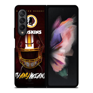 WASHINGTON REDSKINS BY ANY MEANS Samsung Galaxy Z Fold 3 Case Cover