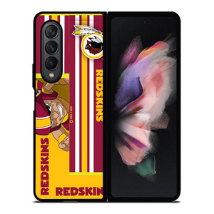 WASHINGTON REDSKINS YELLOW RED MLS Samsung Galaxy Z Fold 3 Case Cover WASHINGTON REDSKINS YELLOW RED MLS Samsung Galaxy Z Fold 3 Case Cover