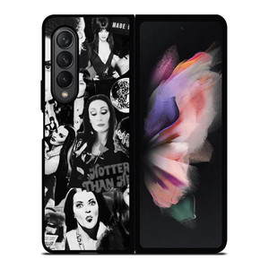 WEDNESDAY ADDAMS FAMILY COLLAGE Samsung Galaxy Z Fold 3 Case Cover WEDNESDAY ADDAMS FAMILY COLLAGE Samsung Galaxy Z Fold 3 Case Cover