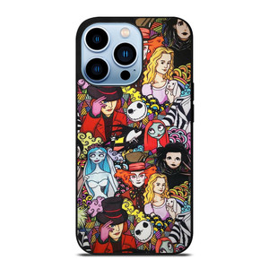 TIM BURTON CHARACTERS iPhone 13 Pro Max Case