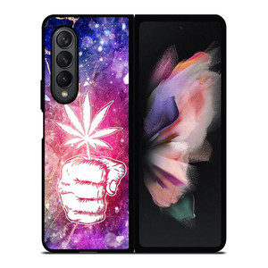 WEEDS MARIJUANA NEBULA Samsung Galaxy Z Fold 3 Case Cover