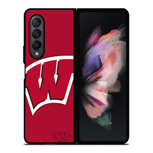 WISCONSIN BADGERS LOGO Samsung Galaxy Z Fold 3 Case Cover