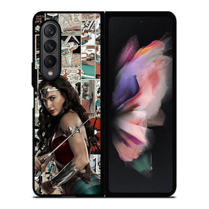 WONDER WOMAN COMIC Samsung Galaxy Z Fold 3 Case Cover
