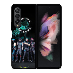WRAITHS OUTLAWS CYBERPUNK 2077 Samsung Galaxy Z Fold 3 Case Cover WRAITHS OUTLAWS CYBERPUNK 2077 Samsung Galaxy Z Fold 3 Case Cover
