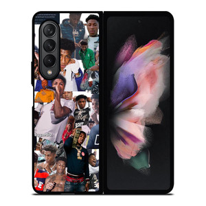YOUNGBOY NBA COLLAGE Samsung Galaxy Z Fold 3 Case Cover YOUNGBOY NBA COLLAGE Samsung Galaxy Z Fold 3 Case Cover