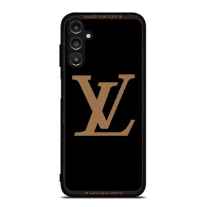 LOUIS VUITTON ROUND BLACK Samsung Galaxy A14 Case LOUIS VUITTON ROUND BLACK Samsung Galaxy A14 Case