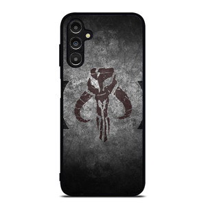 MANDALORIAN STAR WARS HEAD EMBLEM Samsung Galaxy A14 Case MANDALORIAN STAR WARS HEAD EMBLEM Samsung Galaxy A14 Case