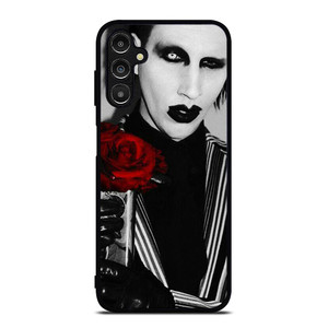 MARILYN MANSON GOTH FACE Samsung Galaxy A14 Case MARILYN MANSON GOTH FACE Samsung Galaxy A14 Case