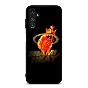 MIAMI HEAT LOGO ART Samsung Galaxy A14 Case