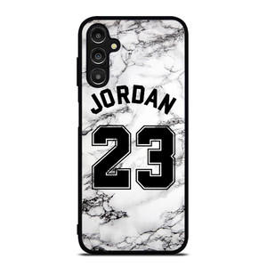 MICHAEL JORDAN 23 WHITE MARBLE Samsung Galaxy A14 Case MICHAEL JORDAN 23 WHITE MARBLE Samsung Galaxy A14 Case