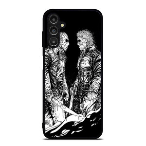 MICHAEL MYERS VS JASON Samsung Galaxy A14 Case MICHAEL MYERS VS JASON Samsung Galaxy A14 Case