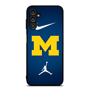 MICHIGAN WOLVERINES NIKE JORDAN Samsung Galaxy A14 Case MICHIGAN WOLVERINES NIKE JORDAN Samsung Galaxy A14 Case