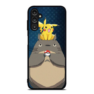 MY NEIGHBOR TOTORO X POKEMON PIKACHU Samsung Galaxy A14 Case MY NEIGHBOR TOTORO X POKEMON PIKACHU Samsung Galaxy A14 Case