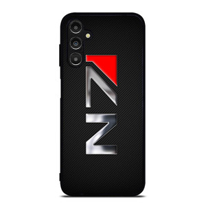 N7 MASS EFFECT CARBON LOGO Samsung Galaxy A14 Case