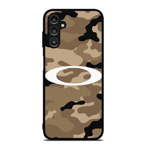 OAKLEY BROWN CAMO WALLPAPER Samsung Galaxy A14 Case