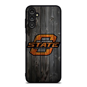 OKLAHOMA STATE UNIVERSITY WOODEN LOGO Samsung Galaxy A14 Case