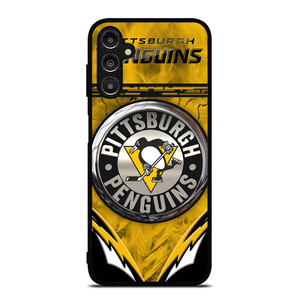 PITTSBURGH PENGUINS METAL NHL Samsung Galaxy A14 Case
