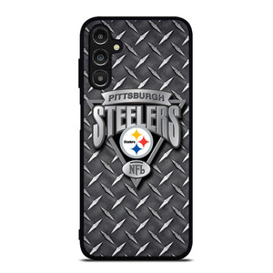 PITTSBURGH STEELERS METAL LOGO Samsung Galaxy A14 Case PITTSBURGH STEELERS METAL LOGO Samsung Galaxy A14 Case