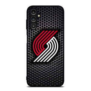 PORTLAND TRAIL BLAZERS SYMBOL METAL Samsung Galaxy A14 Case