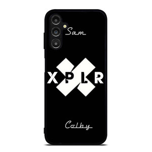 SAM AND COLBY XPLR LOGO Samsung Galaxy A14 Case