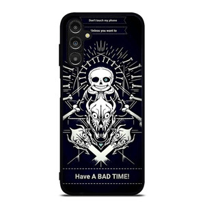 SANS UNDERTALE BAD TIME CARTOON Samsung Galaxy A14 Case