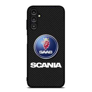 SCANIA TRUCK SAAB CARBON LOGO Samsung Galaxy A14 Case