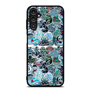 SEATTLE KRAKEN OCTOPUS COLLAGE Samsung Galaxy A14 Case SEATTLE KRAKEN OCTOPUS COLLAGE Samsung Galaxy A14 Case