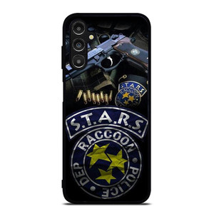 STARS RACCOON POLICE DEP BADGE 2 Samsung Galaxy A14 Case