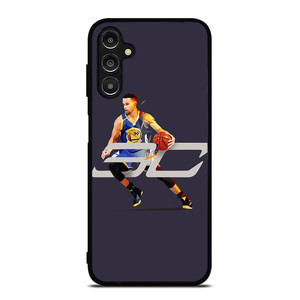 STEPHEN CURRY GOLDEN STATE WARRIORS CLIPART Samsung Galaxy A14 Case