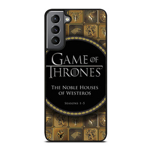 GAME OF THRONES THE NOBLE HOUSES OF WESTEROS Samsung Galaxy S21 Plus Case GAME OF THRONES THE NOBLE HOUSES OF WESTEROS Samsung Galaxy S21 Plus Case