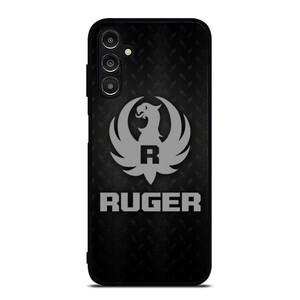 STURM RUGER FIREARM METAL LOGO Samsung Galaxy A14 Case STURM RUGER FIREARM METAL LOGO Samsung Galaxy A14 Case