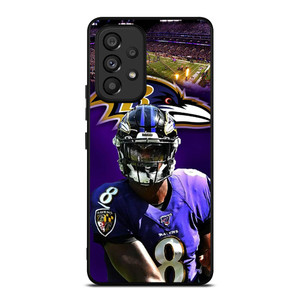 LAMAR JACKSON RAVENS BALTIMORE Samsung Galaxy A53 Case LAMAR JACKSON RAVENS BALTIMORE Samsung Galaxy A53 Case