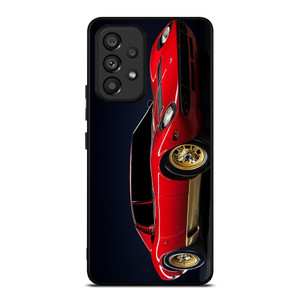 LAMBORGHINI MIURA VINTAGE SUPERCAR Samsung Galaxy A53 Case LAMBORGHINI MIURA VINTAGE SUPERCAR Samsung Galaxy A53 Case